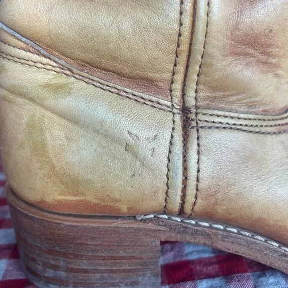 Frye Tan Heeled Boots - Picture 5 of 7